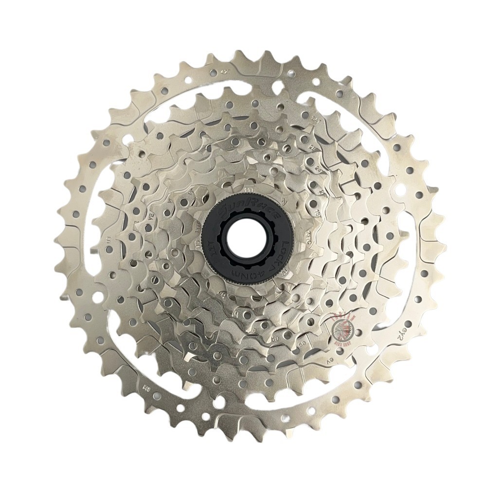 CASSETE 9V SUNRACE M980 9V 11/42D - PRATA em Oferta na Shopee