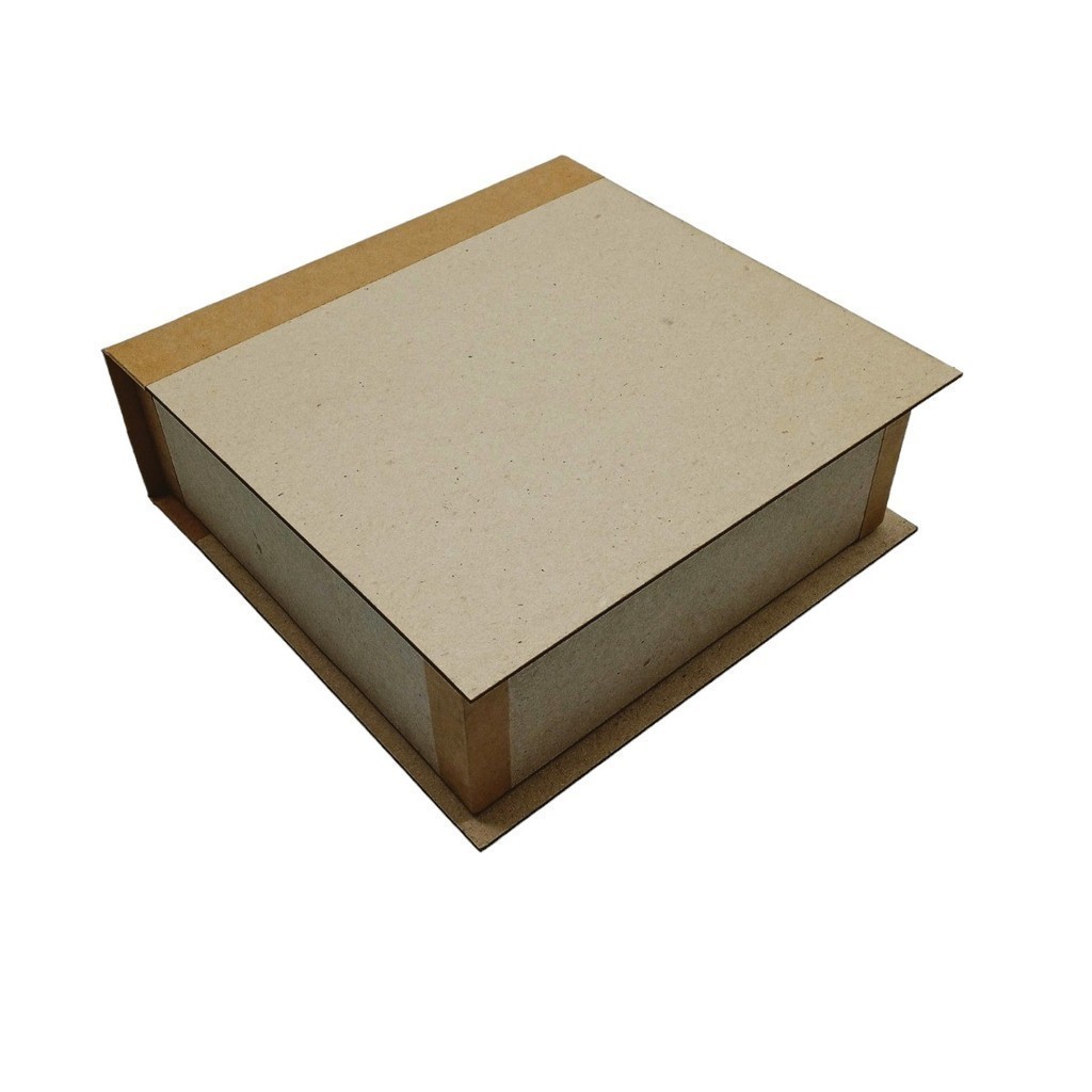 Kit de Papelão Cortado  P/ 10  Caixas Cartonadas Tamanho 20x20x8 Modelo Livro Para Revestimento e Montagem em Oferta na Shopee