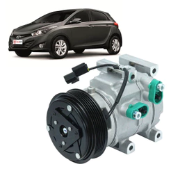 Compressor Ar Condicionado Hyundai Hb20 HB20s HB20x 1.6 2012 13 14 15 16 17 18 2019 Original Delphi