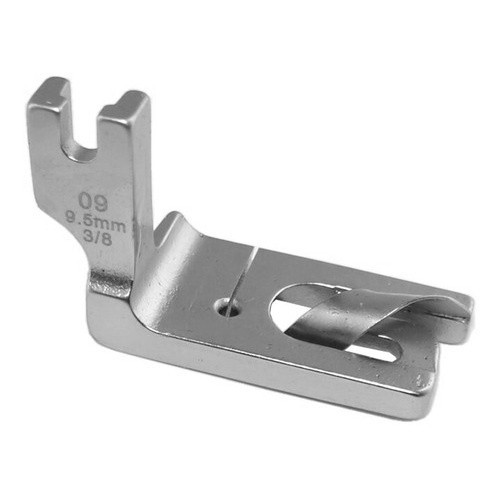 Sapata Calcador Fazer Bainha Enrolada Reta Industrial 9,5mm em Oferta na Shopee