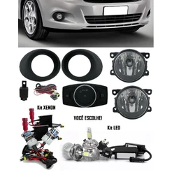 Kit Farol de Milha Novo Ka 2014 à 2018 Interruptor Painel + Kit Xenon ou Kit Lâmpada Super LED