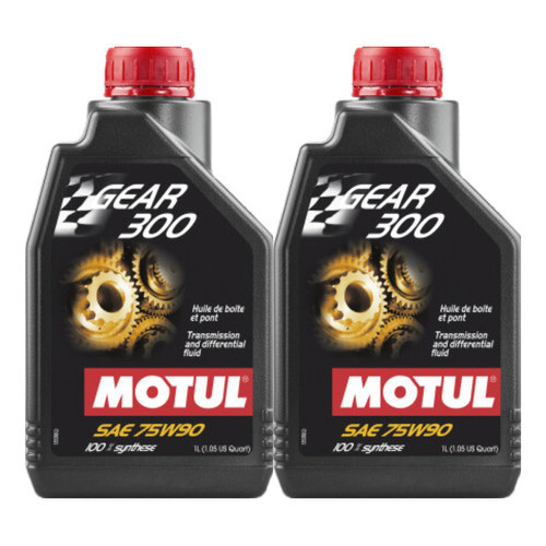 KIT MOTUL GEAR 300 75W-90 2 LITROS em Oferta na Shopee