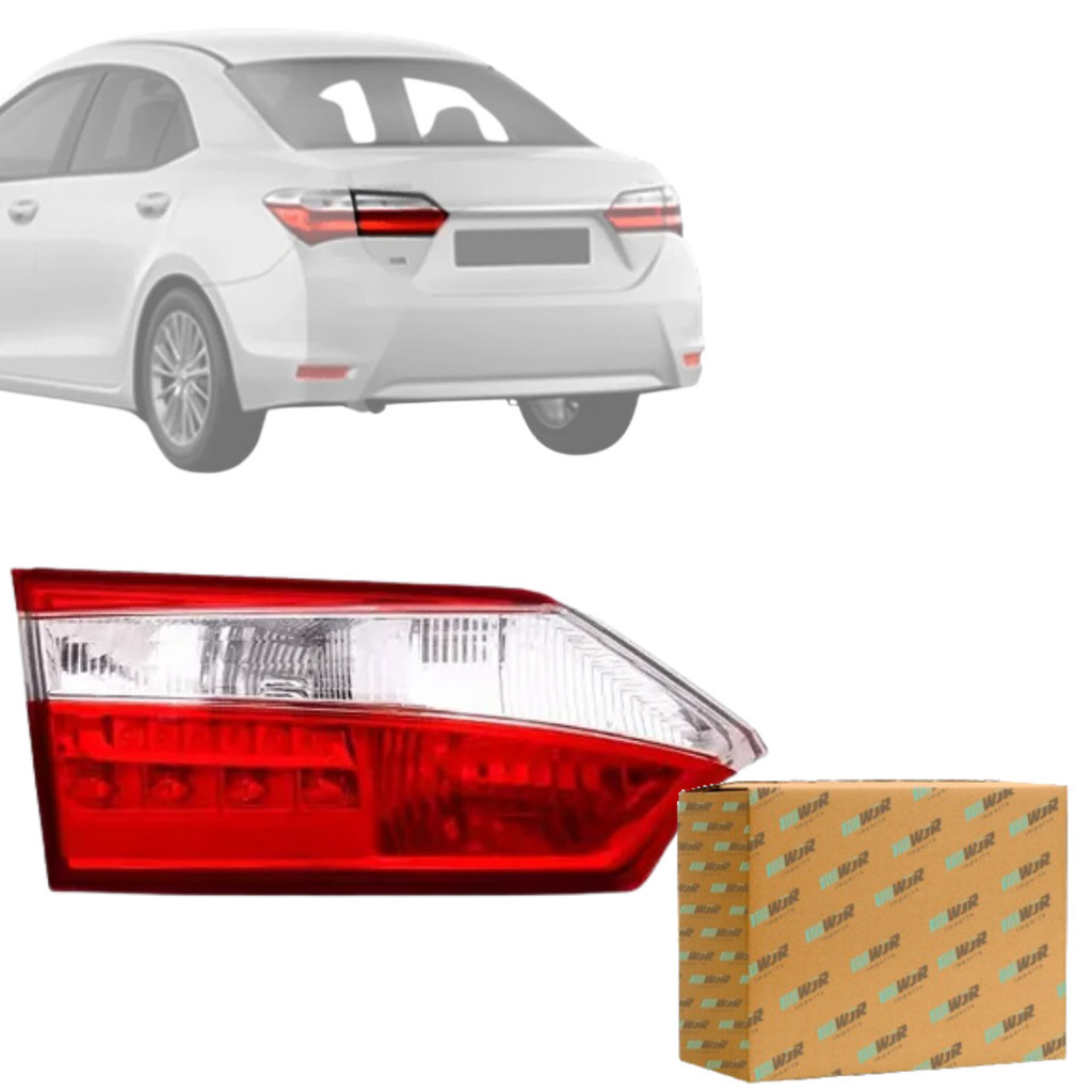 Lanterna Traseira Esquerdo Corolla 2014 2015 2016 2017 2018 Mala C/ LED
