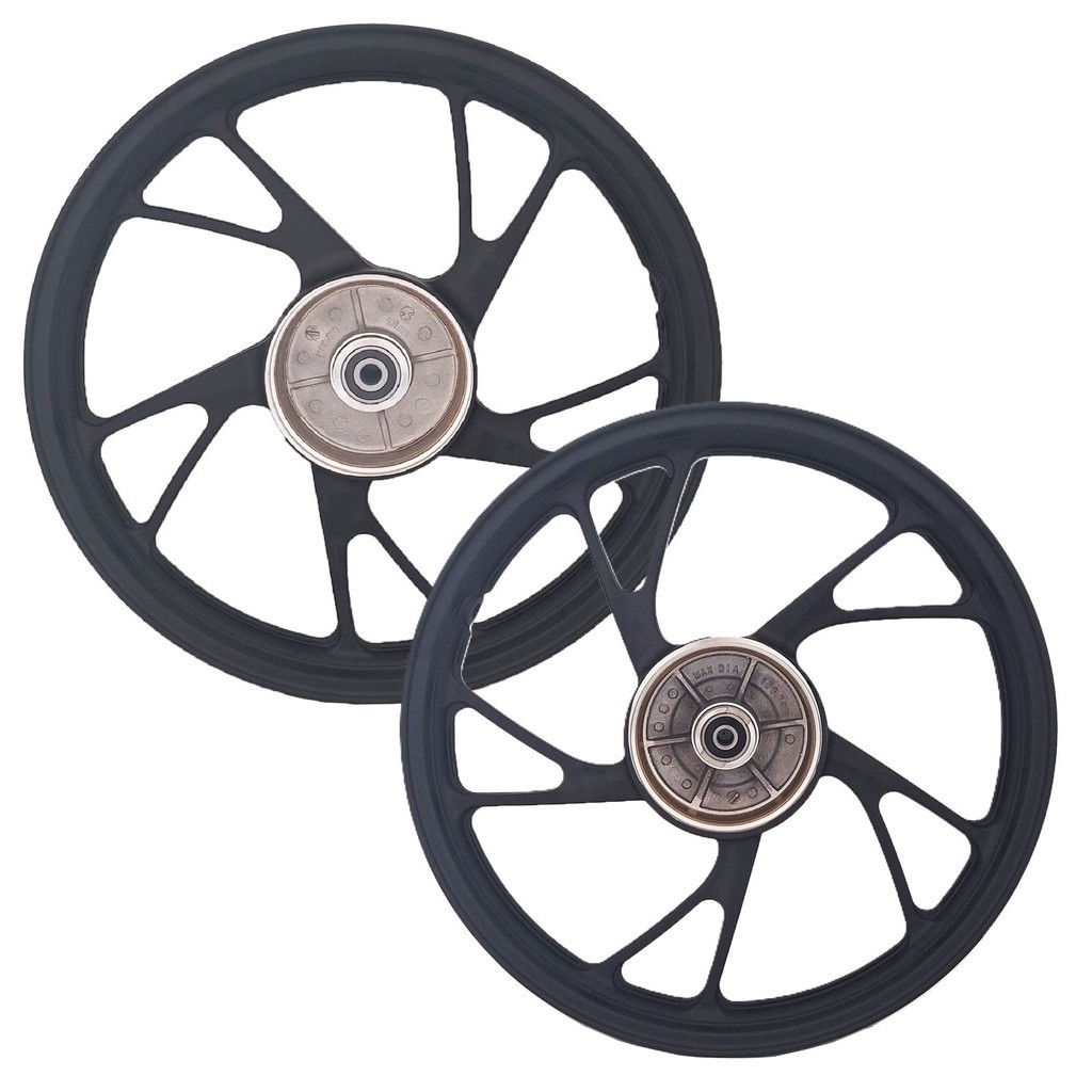 Rodas Cg Titan 150 Cg 160 Start Fan 150 Tambor Pe Galinha Preto / Par em Oferta na Shopee