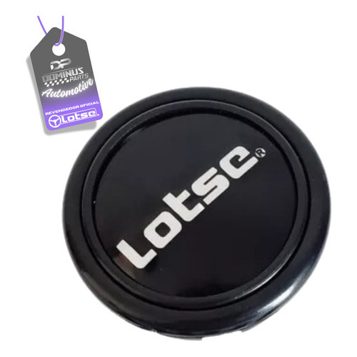 Botão De Buzina Lotse 50mm Para Volante Esportivo