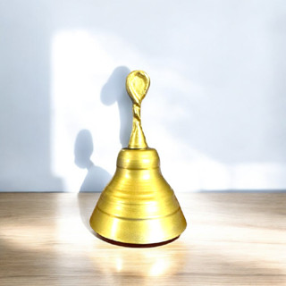 Sino Sineta De Mão Dourado Para Umbanda Campainha Promoção em Oferta na Shopee