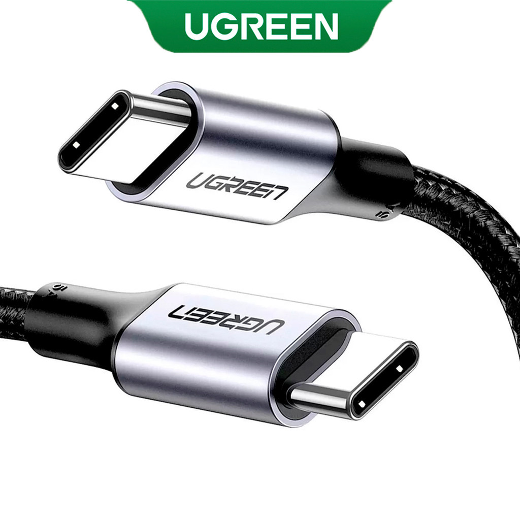 UGREEN Cabo Usb-C Macho/Macho 1,5 Metros Preto