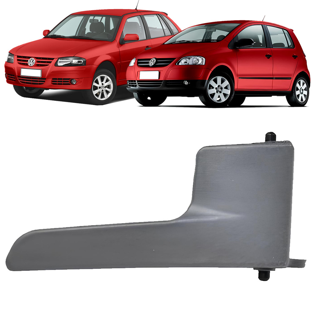 Maçaneta Interna Porta Dianteira ou Traseira Gol G4 2005 a 2014 Fox 2003 2004 2005 2006 a 2009 Cinza