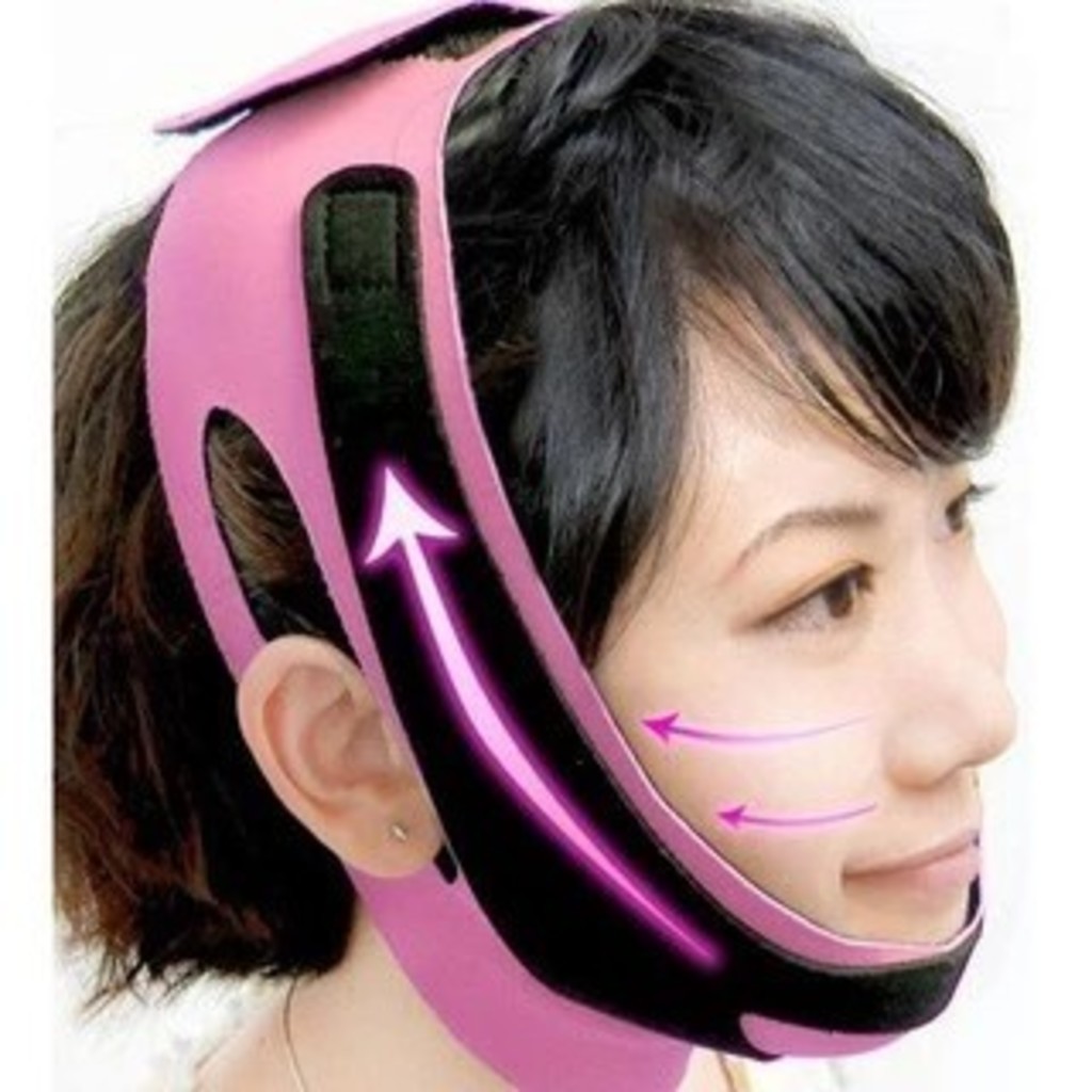 Faixa Modeladora Cinta Redutora De Papada Elimina Flacidez