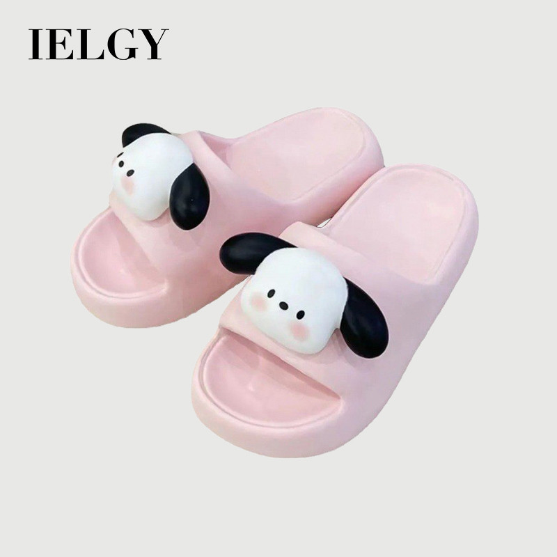 IELGY Novo Casal Fofo Cachorrinho Confortável Chinelos De Verão Praia Feminina em Oferta na Shopee