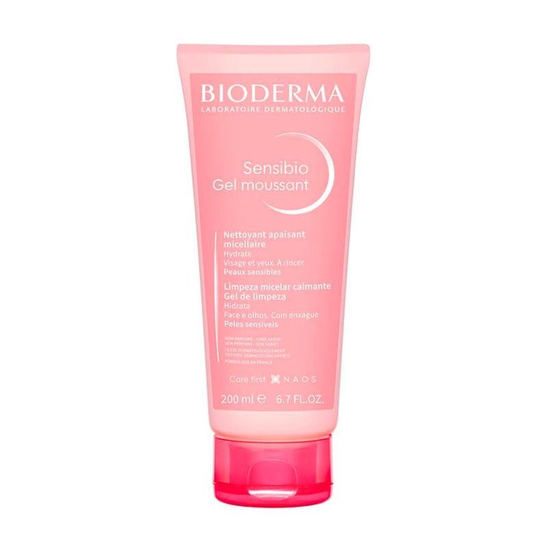 Gel de Limpeza Micelar Bioderma Sensibio Gel Moussant 200ml em Oferta na Shopee