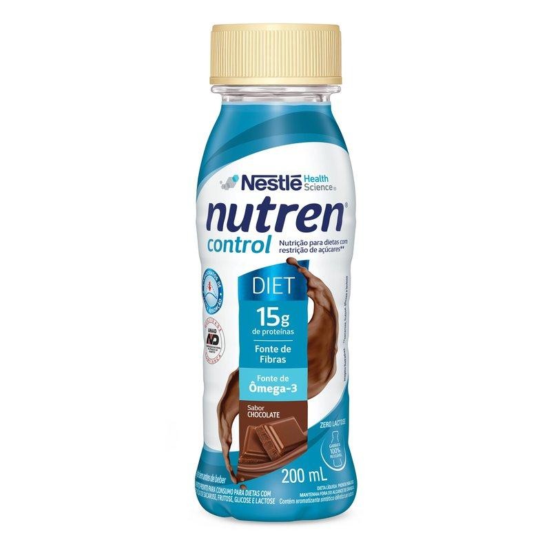 Complemento Alimentar Nutren Control Sabor Chocolate 200ml em Oferta na Shopee
