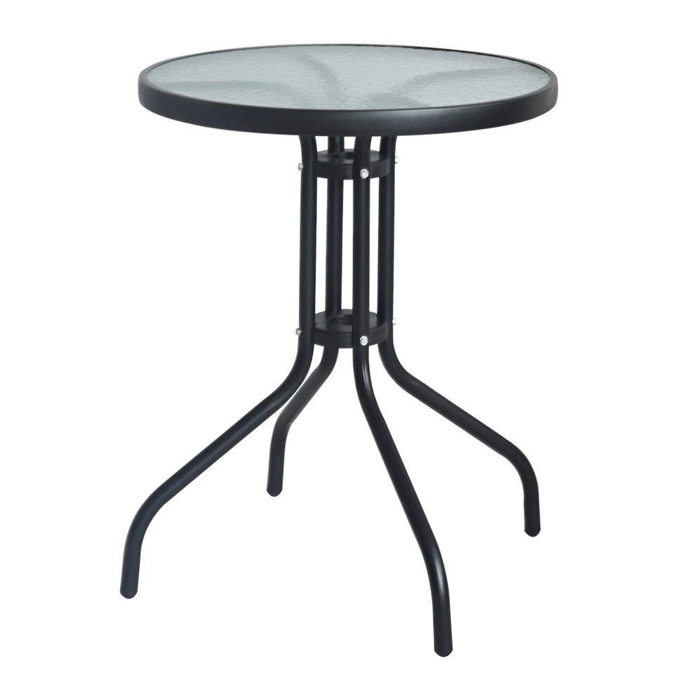 Mesa Redonda de Jardim Rio Preta 60 cm - Home & Living