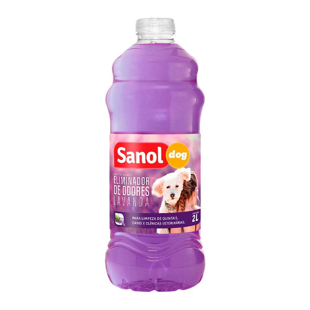 Eliminador De Odores Sanol Dog Lavanda 2 Litros