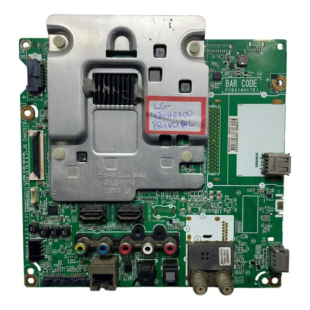 Placa Principal Tv LG 43uh6100 Eax66943504 (1.0)
