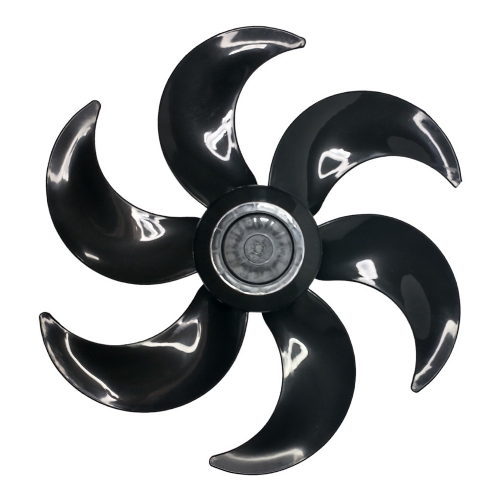 Hélice Para Ventilador Mondial 40cm 6 Pás Preto Maxi Power Classic Premium Black Turbo