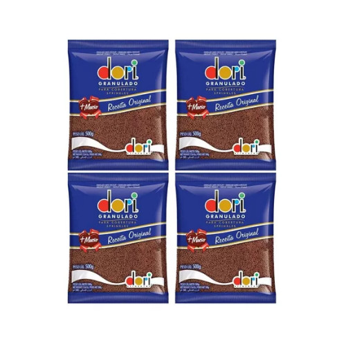 Kit Granulado Macio 500g Com 4 Unidades Dori