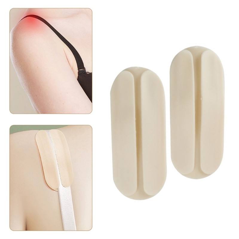 QUICKR 2 Protetores Ombro Silicone Almofadas Alças Sutiã Suportes Slides Acessórios Antiderrapante