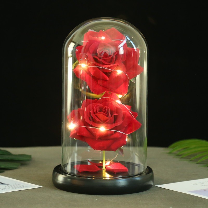 Luminária Cúpula A Bela e A Fera / O Pequeno Príncipe com A Rosa Encantada G Amor Lindo Boutique em Oferta na Shopee