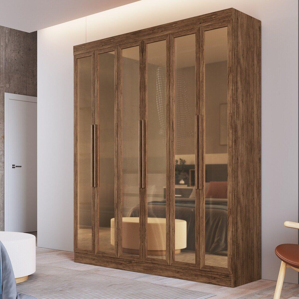 Guarda-Roupa Casal Porta de Vidro: Onde Comprar | BuscaProdutos