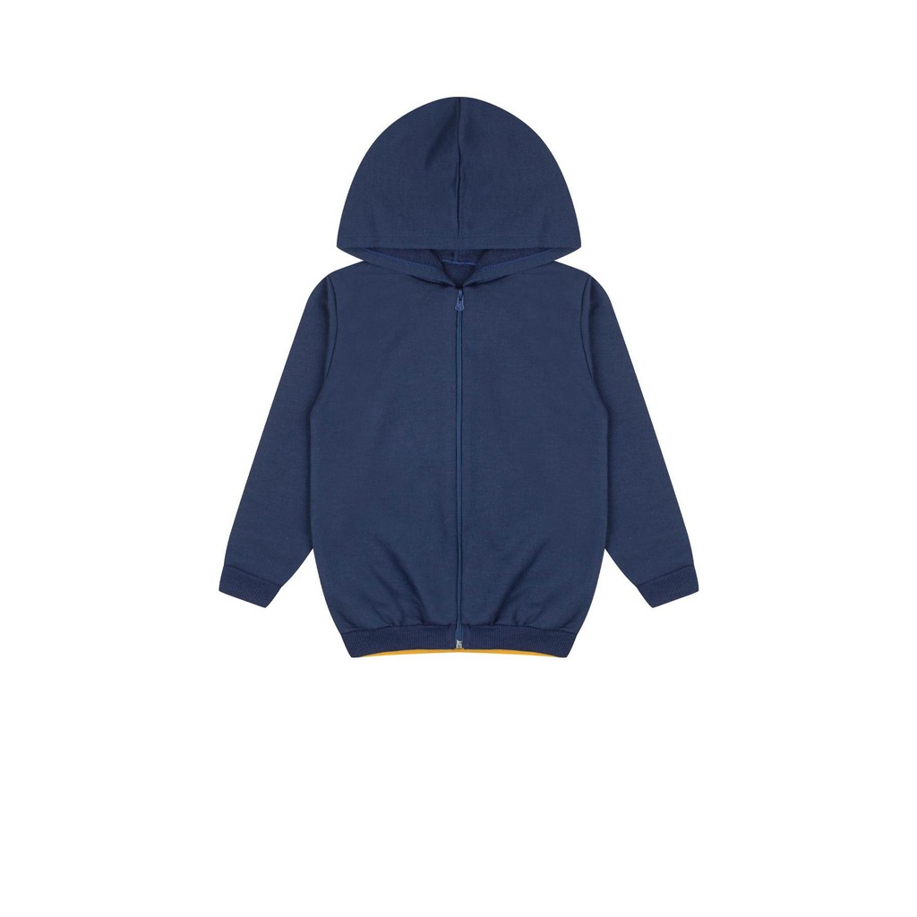 Jaqueta Sem Felpa Infantil Marinho -Alemara