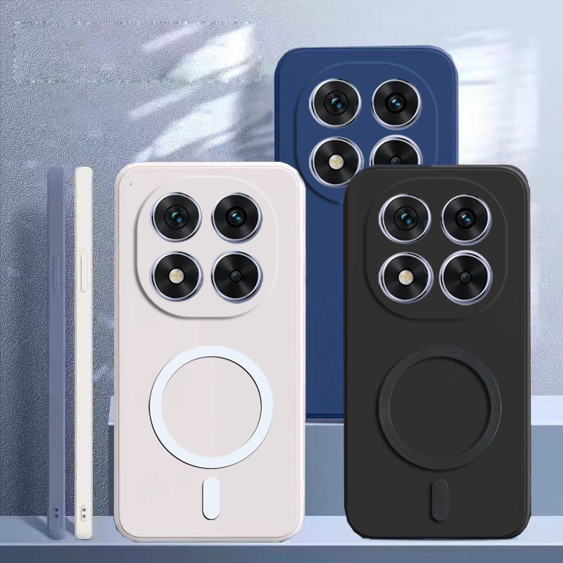 Capa De Telefone Xiaomi POCO X7 Com Adesivo Magnético De Carregador Sem Fio em Oferta na Shopee