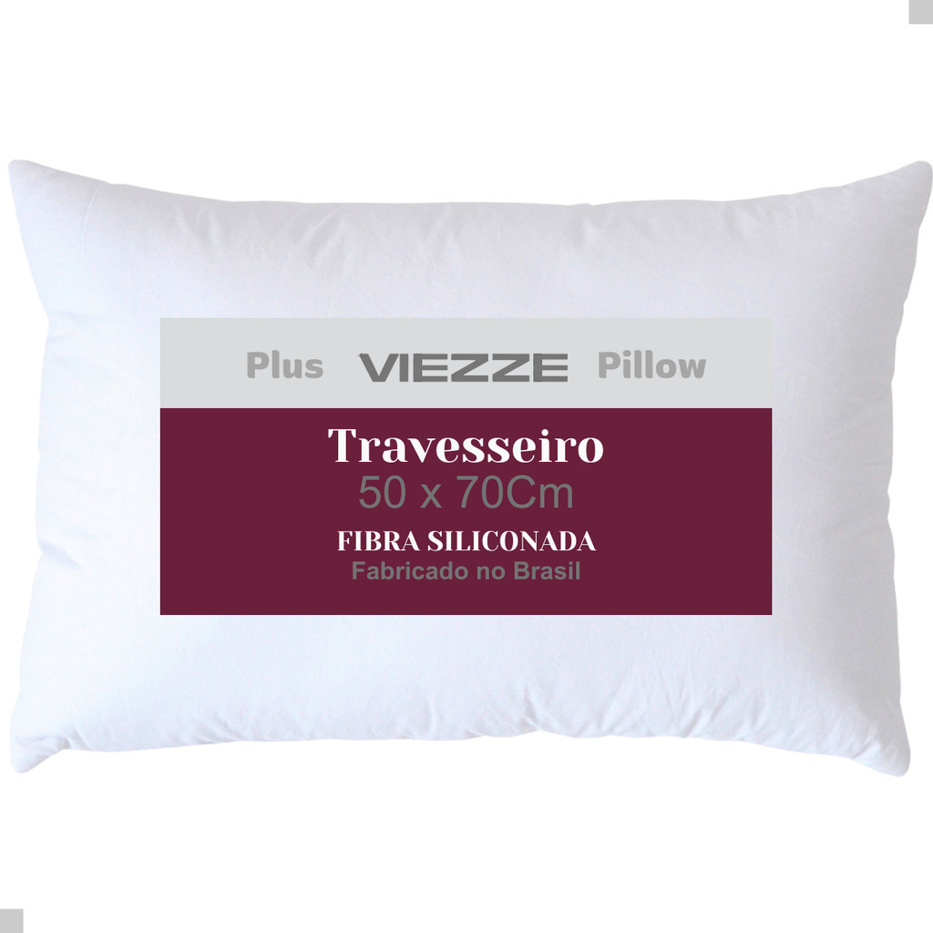 Travesseiro  Select Conforto Antialérgico 70x50cm 100% Eco Pluma