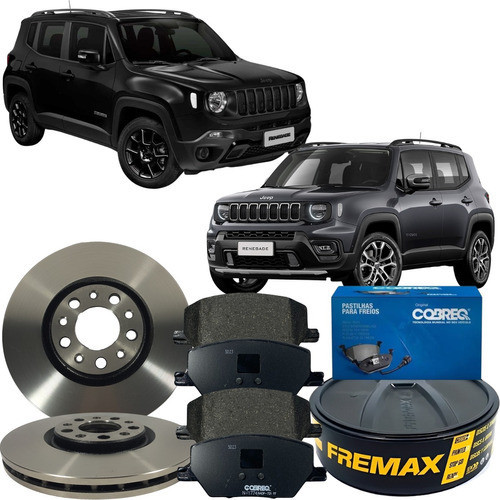 Jogo Disco Pastilha Freio Dianteira Toro Renegade Compass em Oferta na Shopee