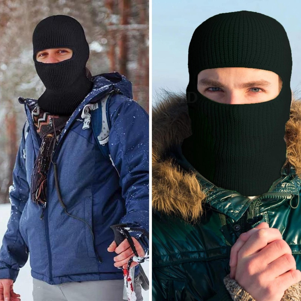 Gorro Touca Ninja Lã Unissex Proteção Térmica Resistente Balaclava Frio Inverno Motoboy em Oferta na Shopee
