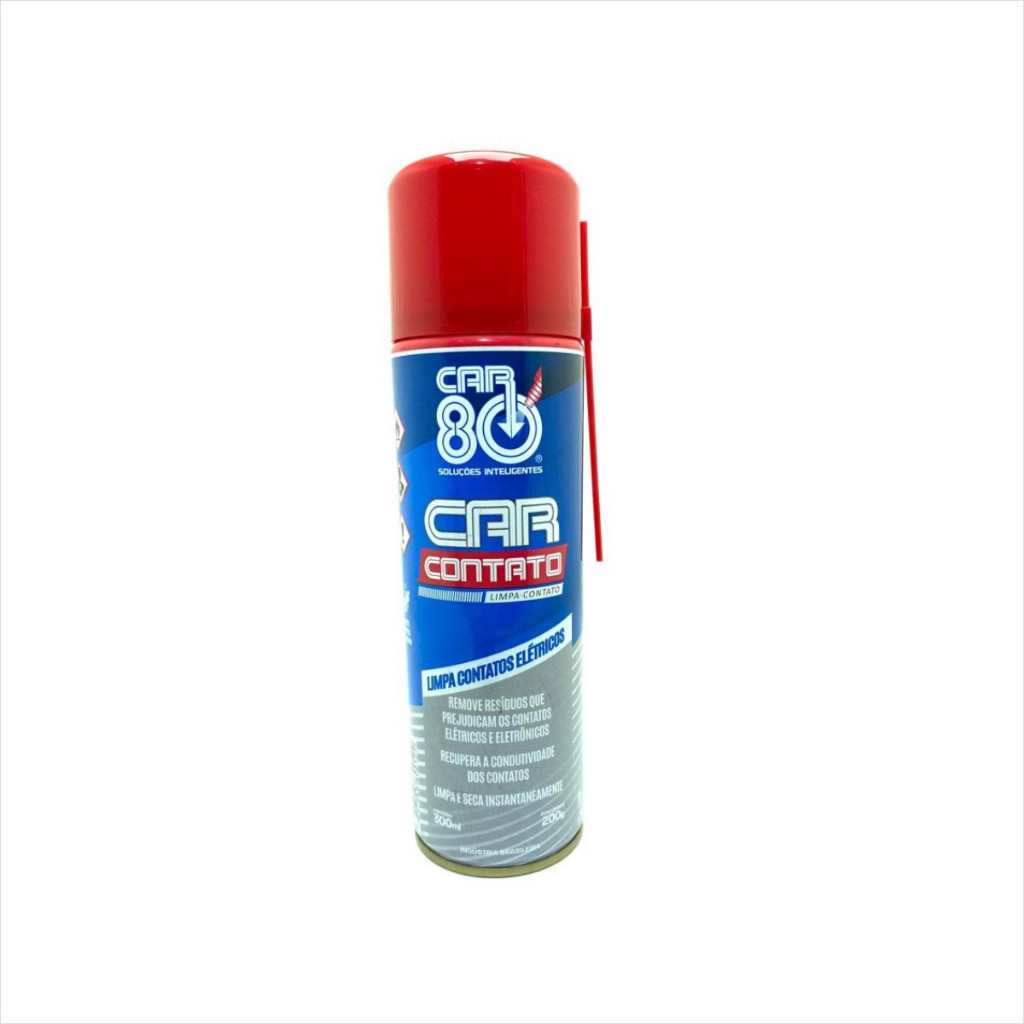 Spray Aerosol Limpa Contato Elétrico Eletrônico Conectores 300ml Car80