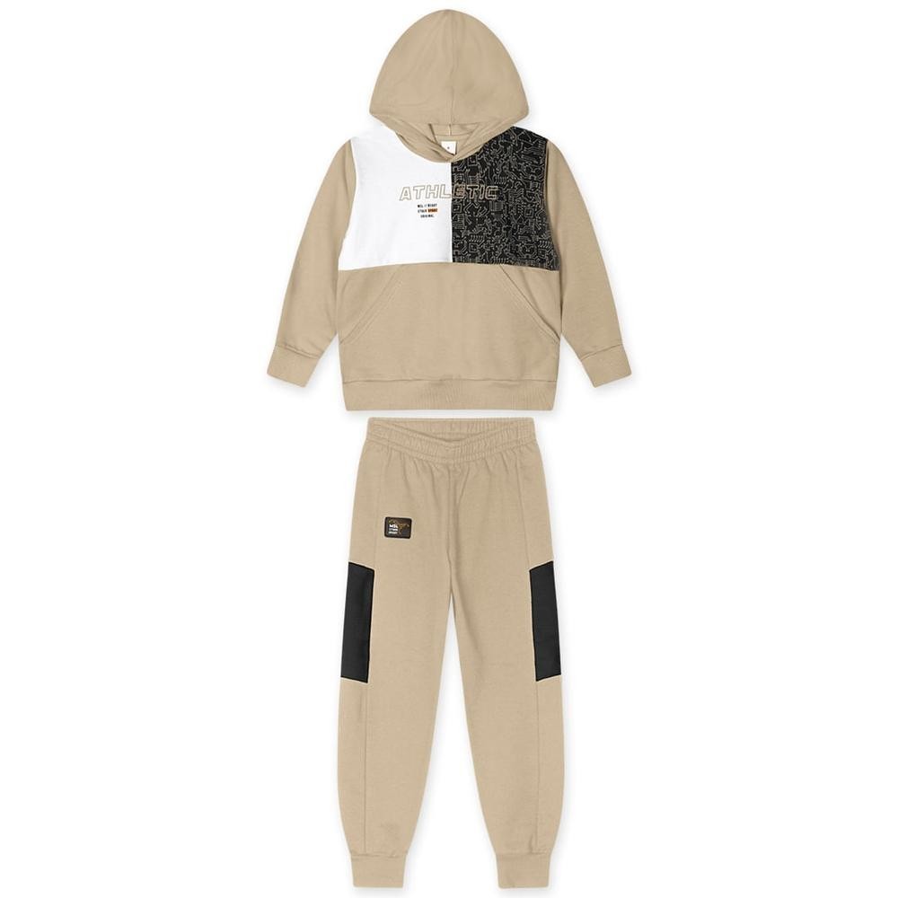Detalhes do Conjunto Longo Moletom Infantil Masculino Marisol