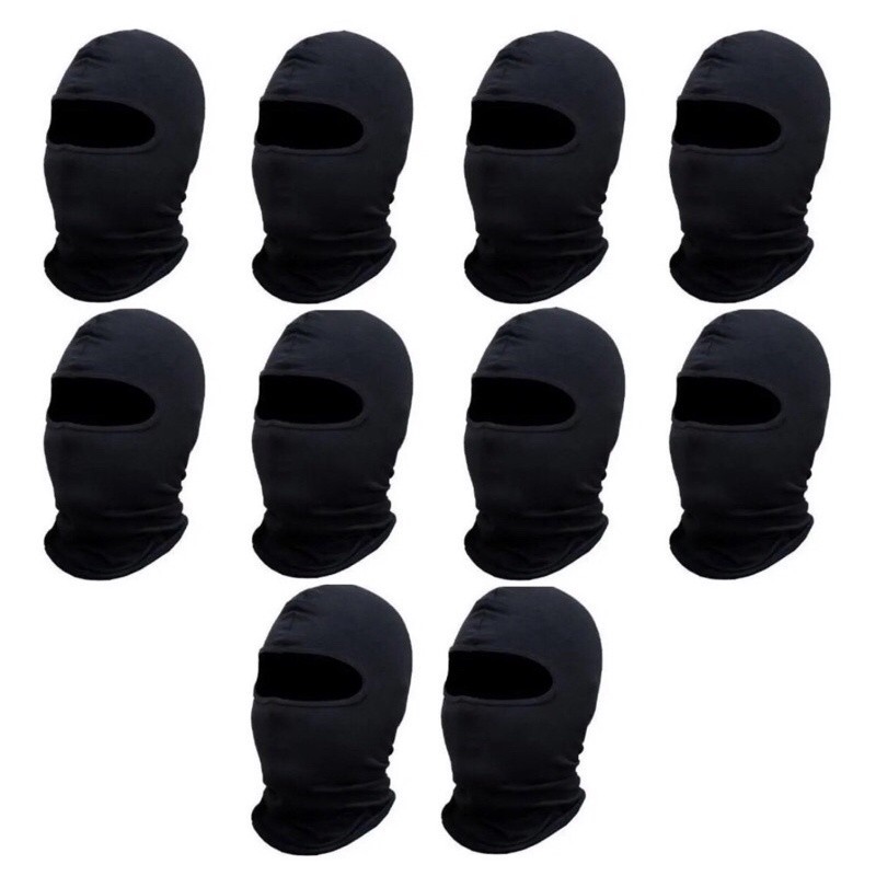 10x Touca Ninja Balacrava Moto bike proteção UV50