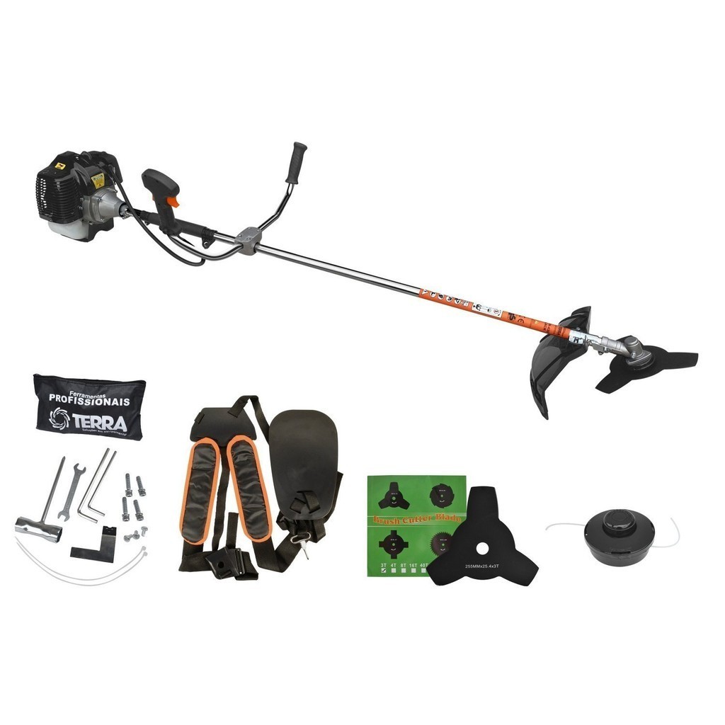 Roçadeira à Gasolina GRH430 Black Terra Equipamentos em Oferta na Shopee