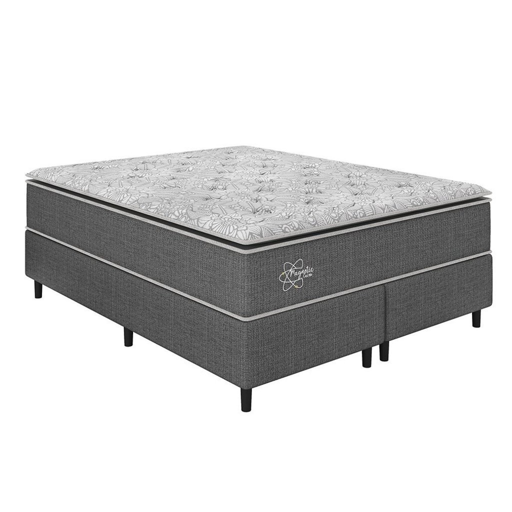 Base Box Casal 138cm Magnétic Cairo Casal - Home & Living