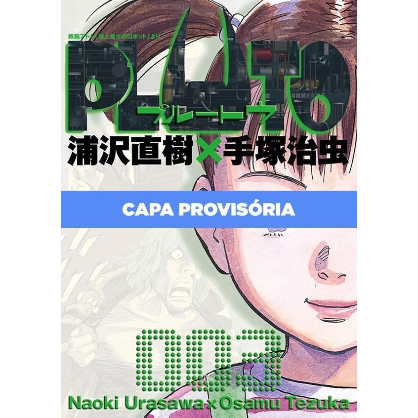 Mangá - Pluto: Edição De Luxo - 03 - Novo/Lacrado