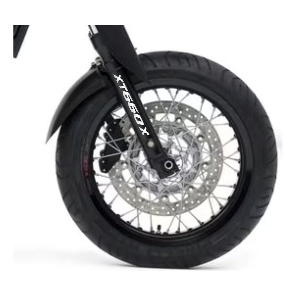 Par de Adesivo Refletivo Para Canela Yamaha Xt 660 X  Foguetão