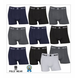 Kit 10 Cuecas Masculinas Box Microfibra Polo Wear em Oferta na Shopee