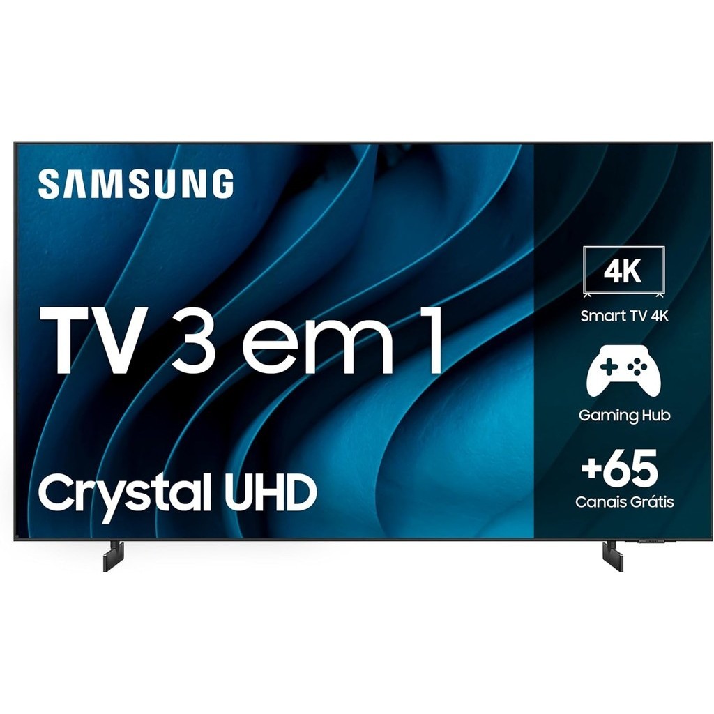 SAMSUNG Smart TV Crystal 65'' 4K UHD CU8000 - Alexa built in, Gaming Hub, Painel Dynamic Crystal Color