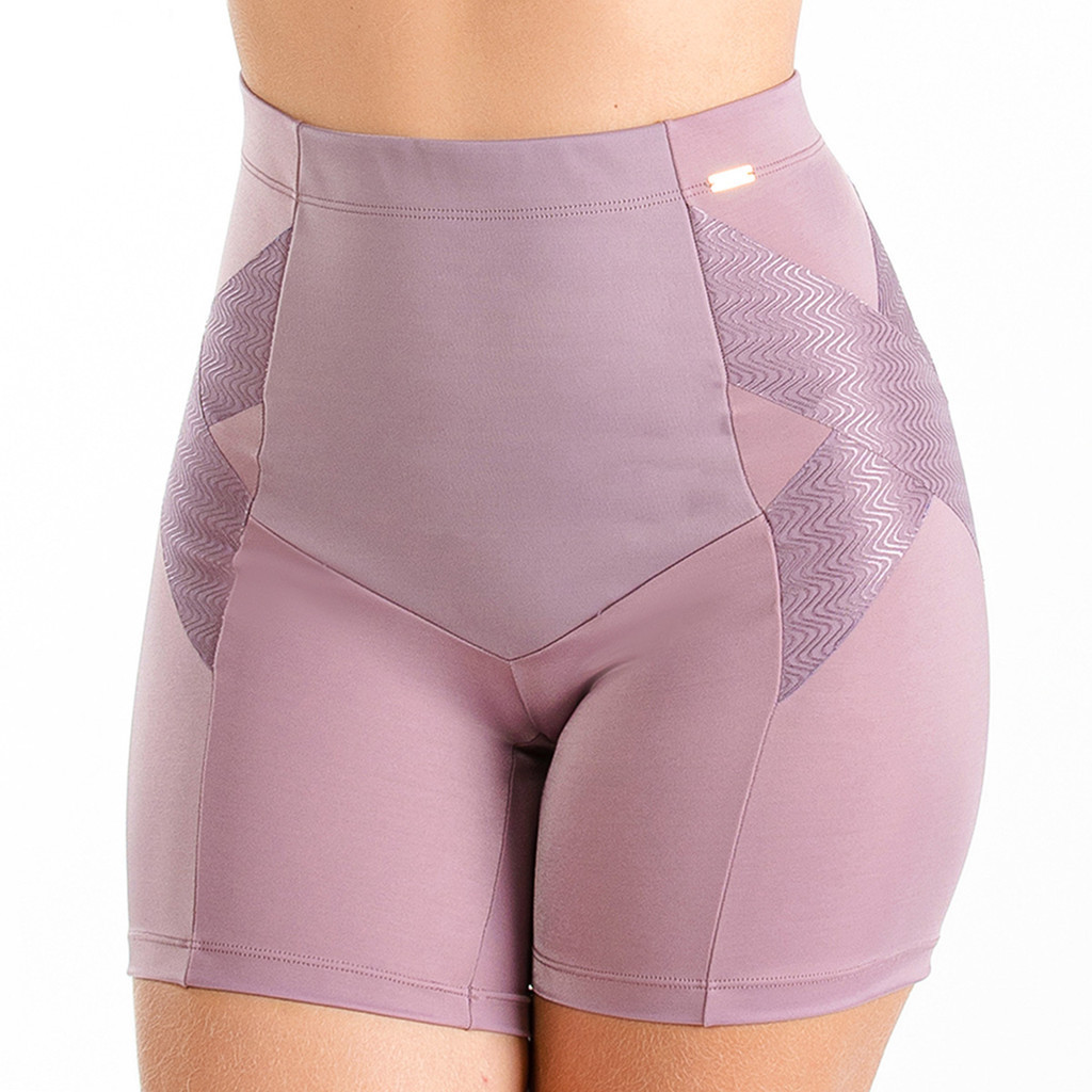 Kit 2 Bermudas Compact Culote Control Compressão Linha Zero Barriga Dilady