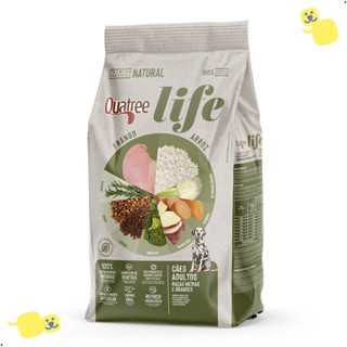 Alimento Quatree Life Ração Cão Adulto Médio e Grande Frango e Arroz 15Kg Premium Especial Cachorro em Oferta na Shopee