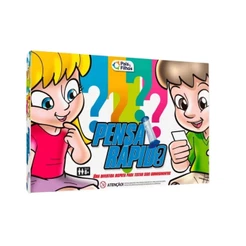 Jogo Infantil Pensa Rápido Pais e Filhos - 7301-1