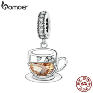 Bamoer 925 Sterling Sliver Charme De Café Acessórios Para Pulseira em Oferta na Shopee