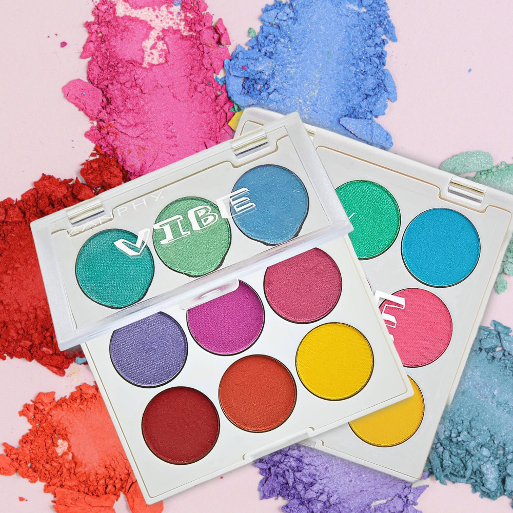 Paleta de Sombras Neon Zanphy LINHA VIBE 03 Maquiagem Make