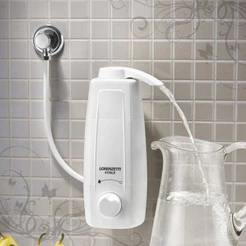 Purificador De Água Vitale Branco Bica Móvel Lorenzetti Bebedouro Filtro Para Bancada Parede Água Natural