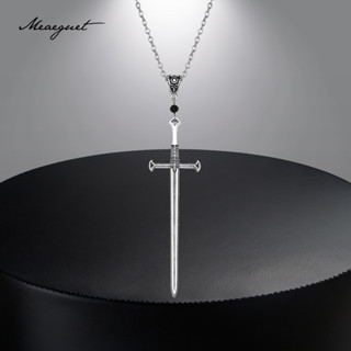 Colar De Espada Punk Meaeguet Para Homens Gótico De Adaga Longa Mulheres Jóias De Hip Hop em Oferta na Shopee