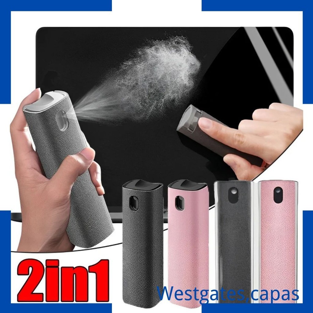 Tela do telefone móvel mais limpo spray computador tela do telefone móvel ferramenta removedor de poeira carro microfibr em Oferta na Shopee