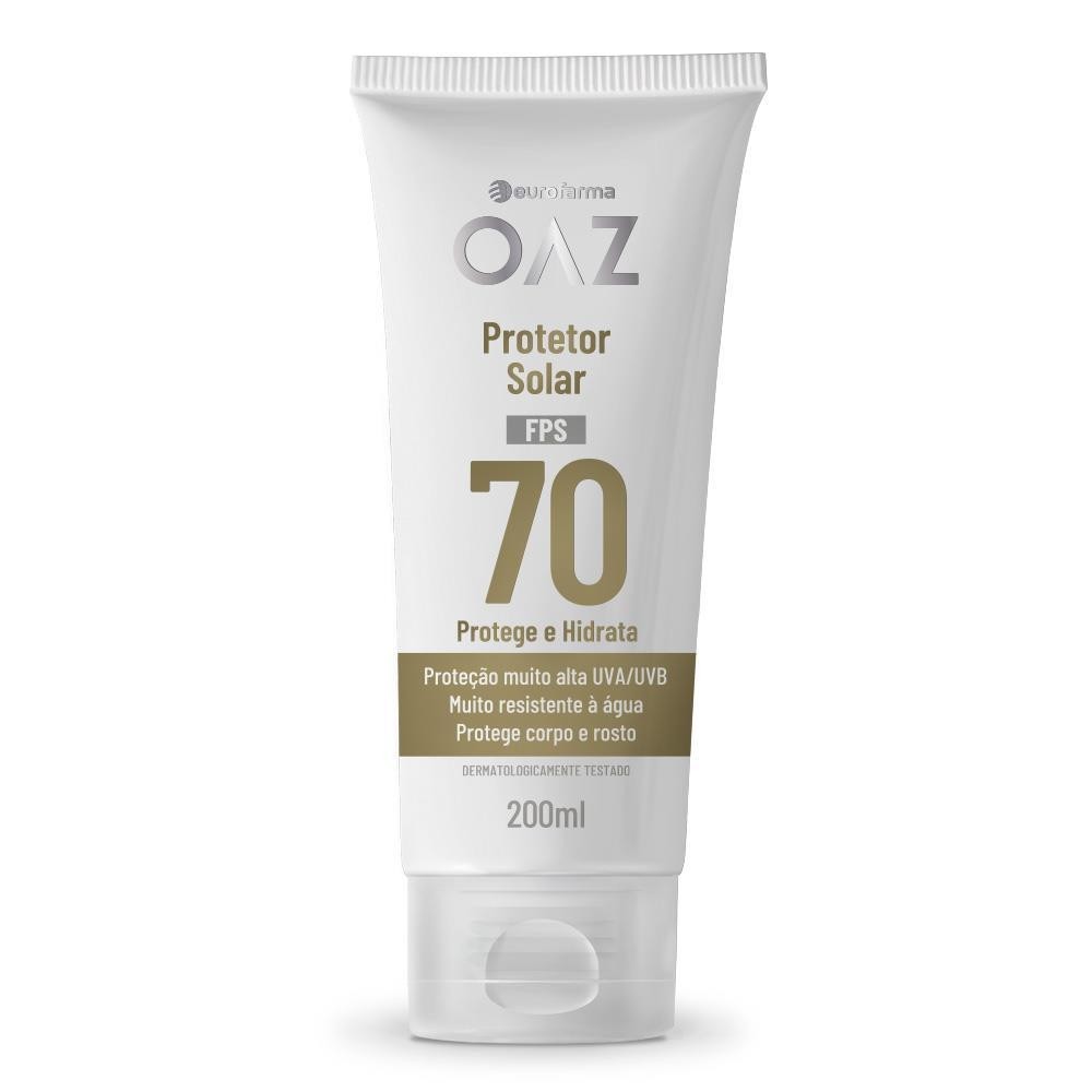 OAZ PROTETOR SOLAR 70 FPS COM 200ML