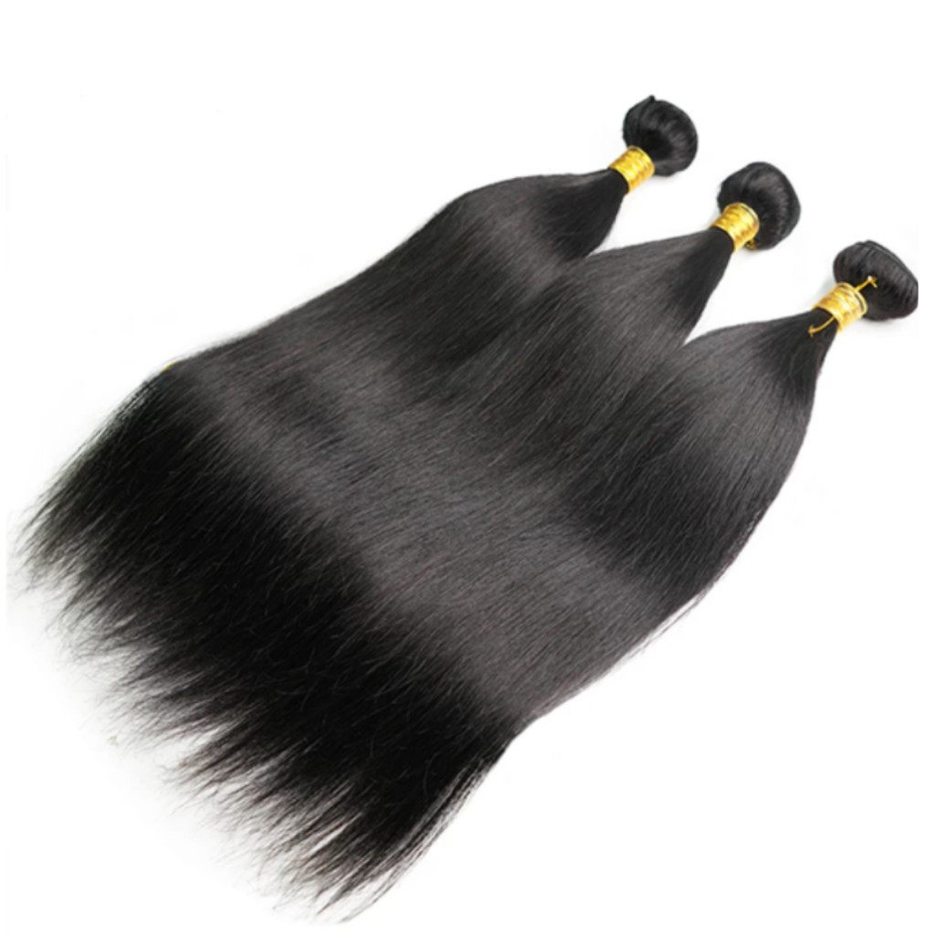 Cabelo Humano Natural Mega Hair Liso Na Tela 45cm - 50g
