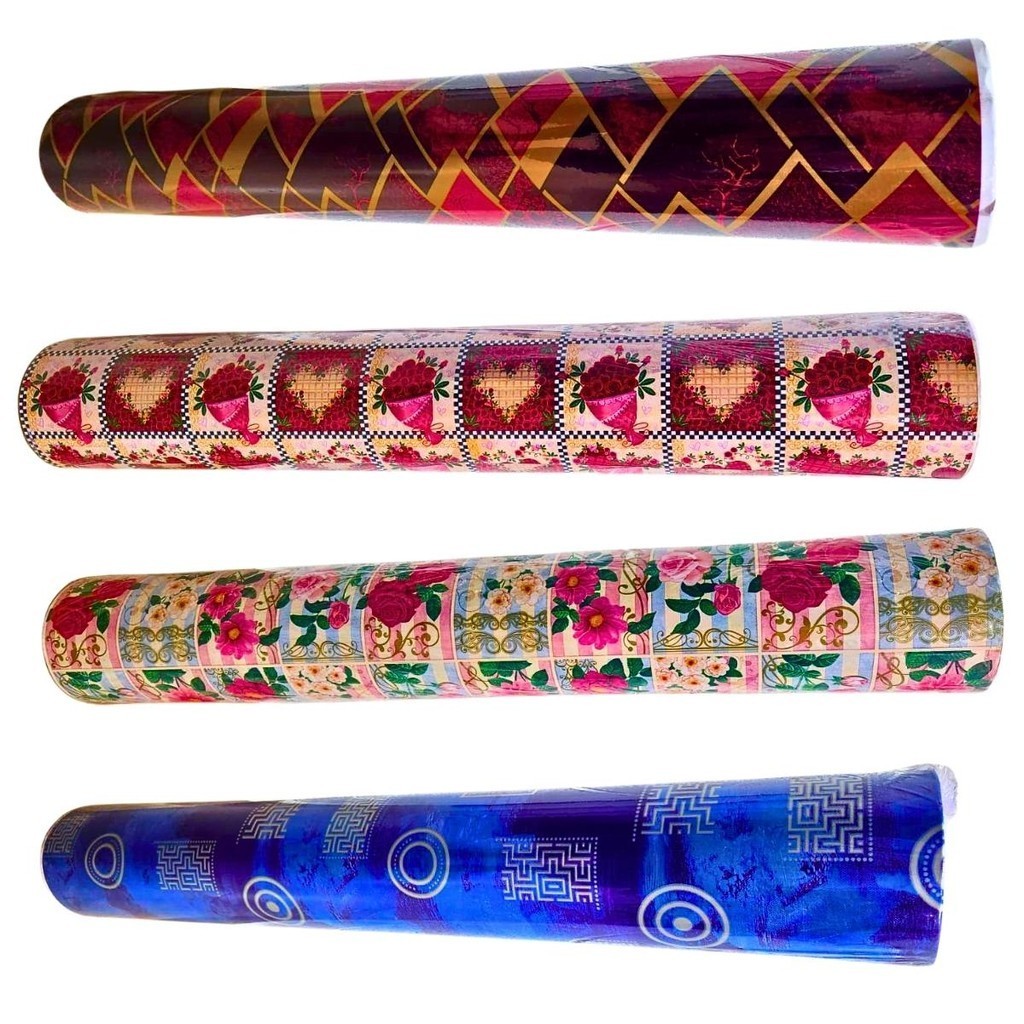 Bobina de Papel para Embrulho de Presente Rolo 60cmx100m