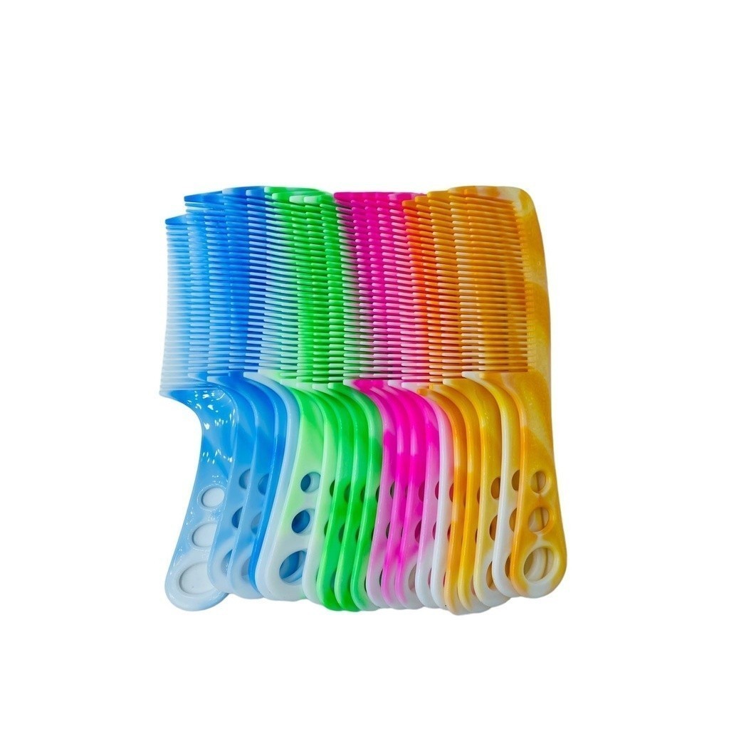 Kit Com 20 Unidades De Pente De Plástico Para Cabelos (COD16005)